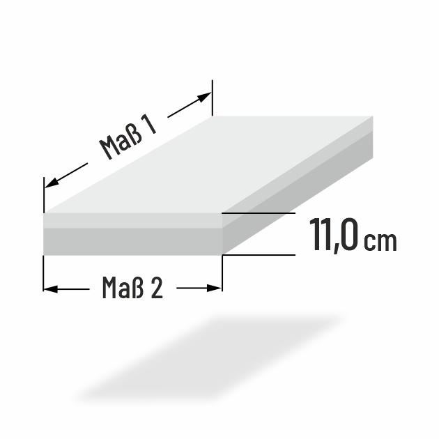 11cm dicke Komfort Sofa Sitzkissen nach Ma�