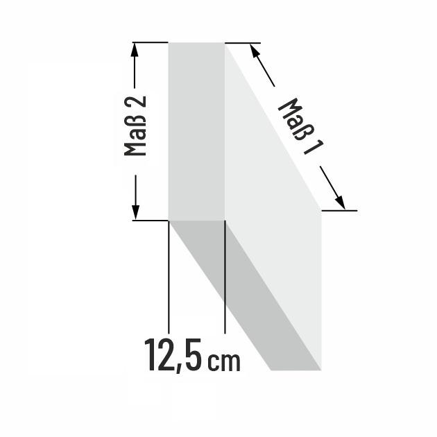 12.5cm dicke PUR Schaumstoff R�ckenkissen nach Ma�