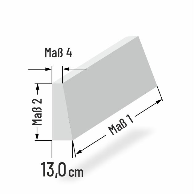 13cm dicke Kaltschaum R�ckenkeilkissen nach Ma�