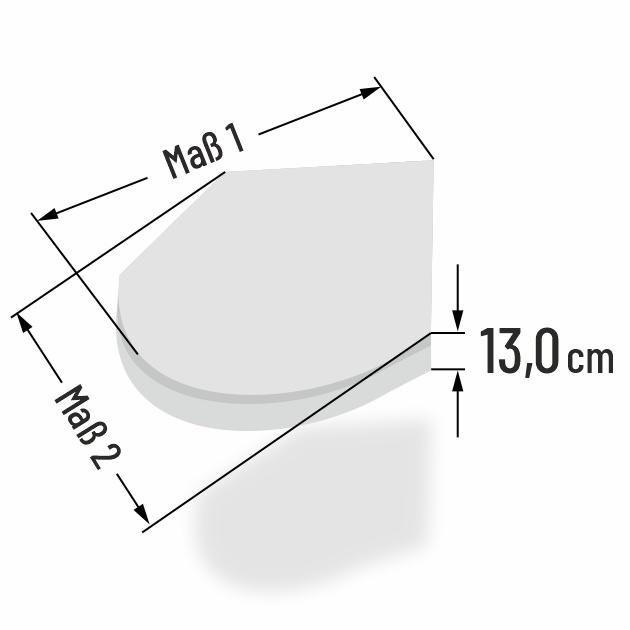 13cm dicke Schaumstoff Komfortmatratze nach Vorlage