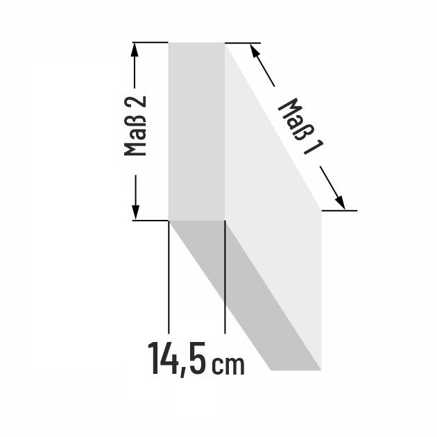 14.5cm dicke PUR Schaumstoff R�ckenkissen nach Ma�