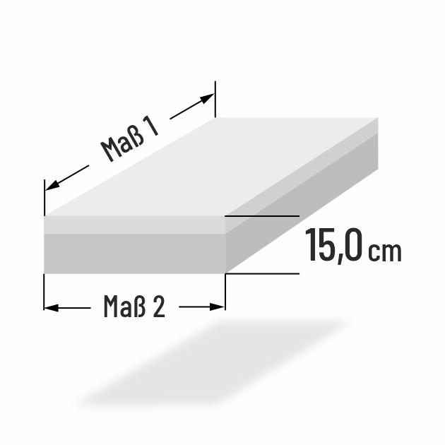 15cm dicke Komfort Palettenm�bel Sitzkissen nach Ma�