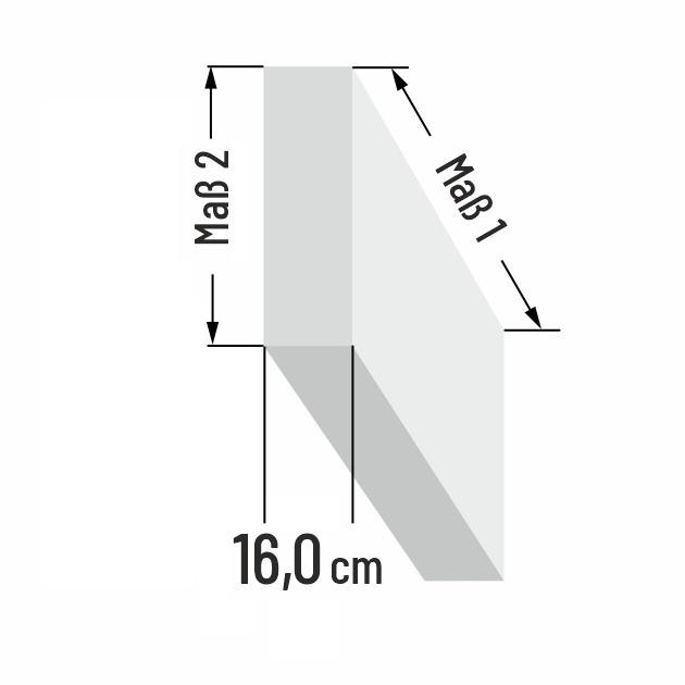 16cm dicke Kaltschaum R�ckenkissen nach Ma�
