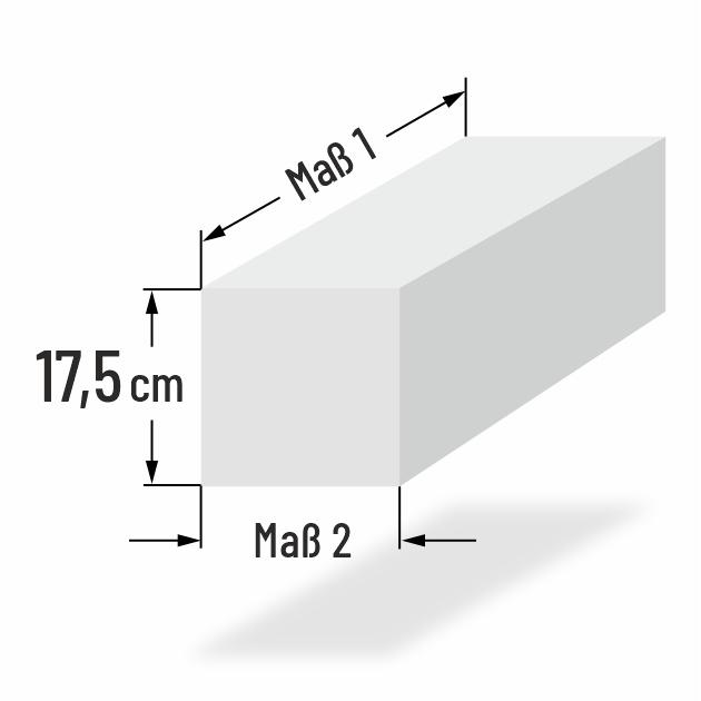 17.5cm dicke Matratzenverbreiterung nach Ma�