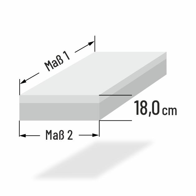 18cm dicke Komfort Palettenm�bel Sitzkissen nach Ma�