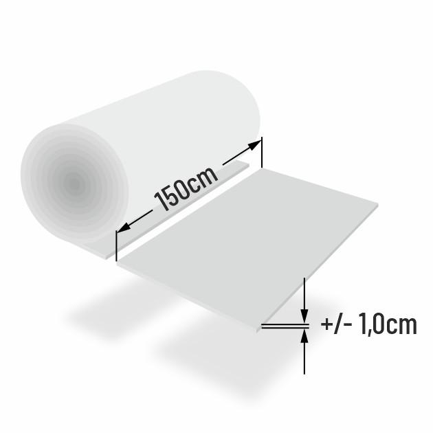 200gr Polsterwatte 150cm per meter