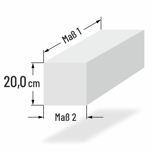 20cm dicke Matratzenverbreiterung nach Ma�