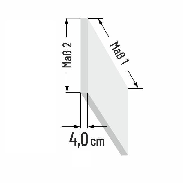 4cm dicke Kaltschaum R�ckenkissen nach Ma�