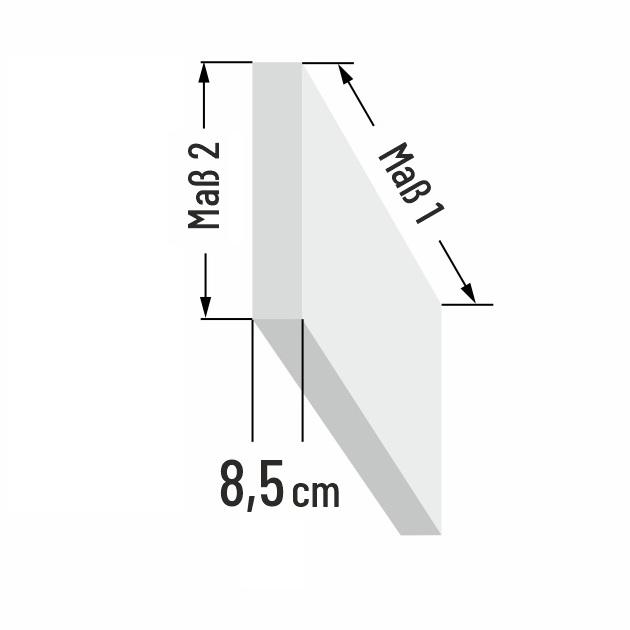 8.5cm dicke PUR Schaumstoff R�ckenkissen nach Ma�