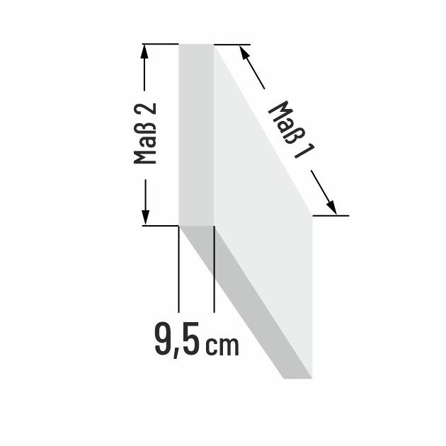 9.5cm dicke Kaltschaum R�ckenkissen nach Ma�