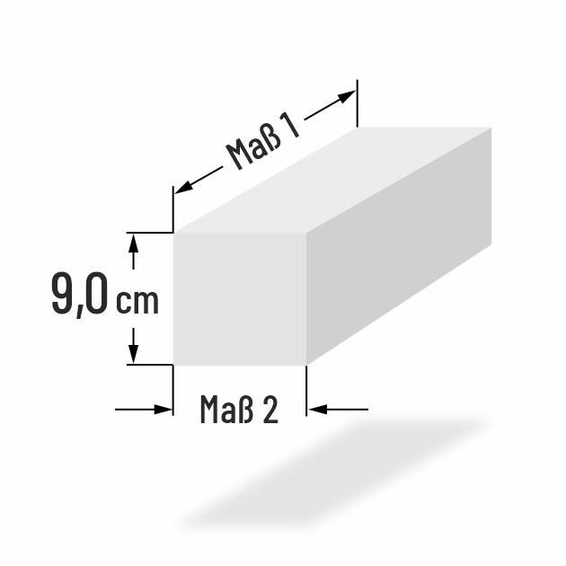 9cm dicke Matratzenverbreiterung nach Ma�