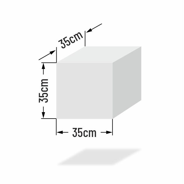 Schaumstoff Sitzw�rfel 35x35x35cm RG3558 extra stabil