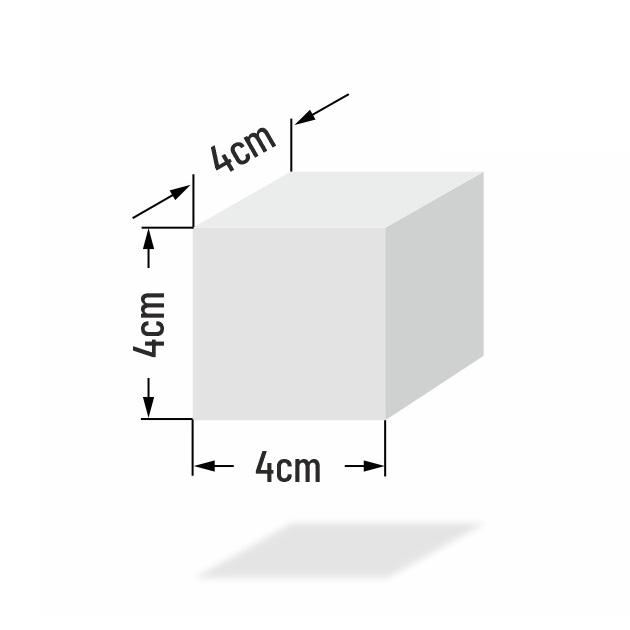 Schaumstoff W�rfel 4x4x4cm